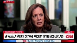 Kamala Harris stumbles through answer on what she would accomplish on 'Day 1' of her presidency - Fox News