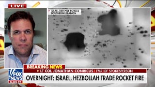 Israel attack does not signal a change in strategy: Lt. Col. Jonathan Conricus - Fox News