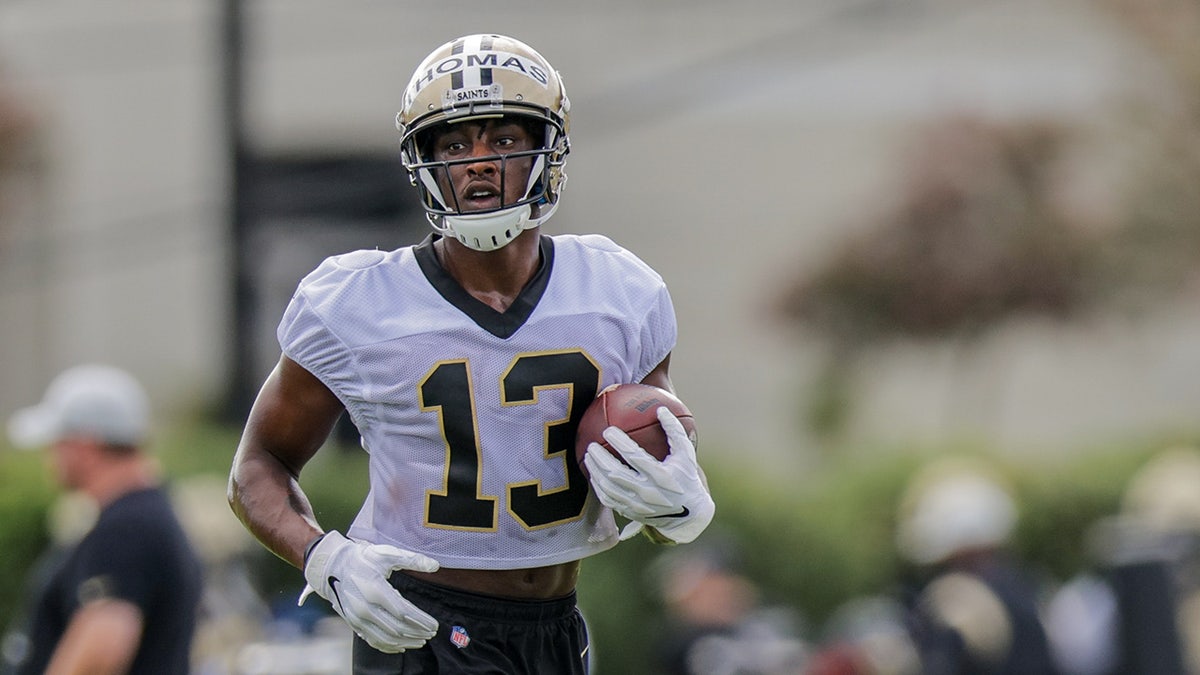 Michael Thomas during training camp